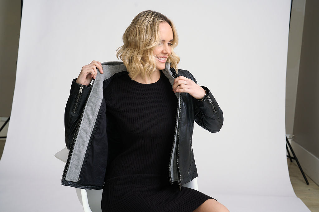 Alva RF Leather Jacket