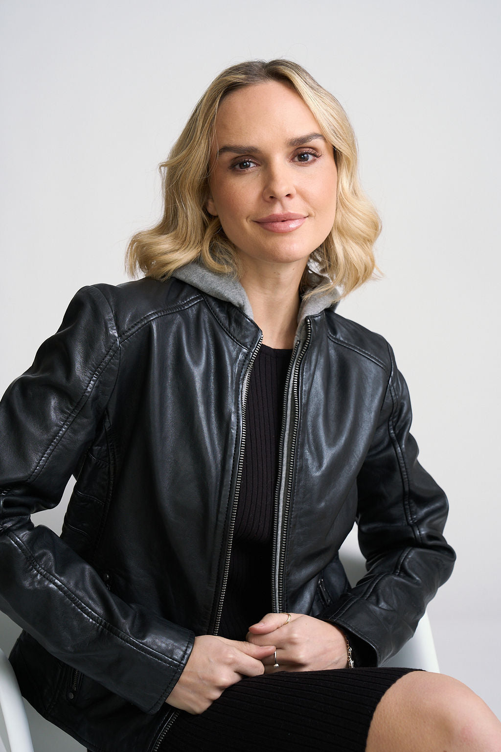 Alva RF Leather Jacket