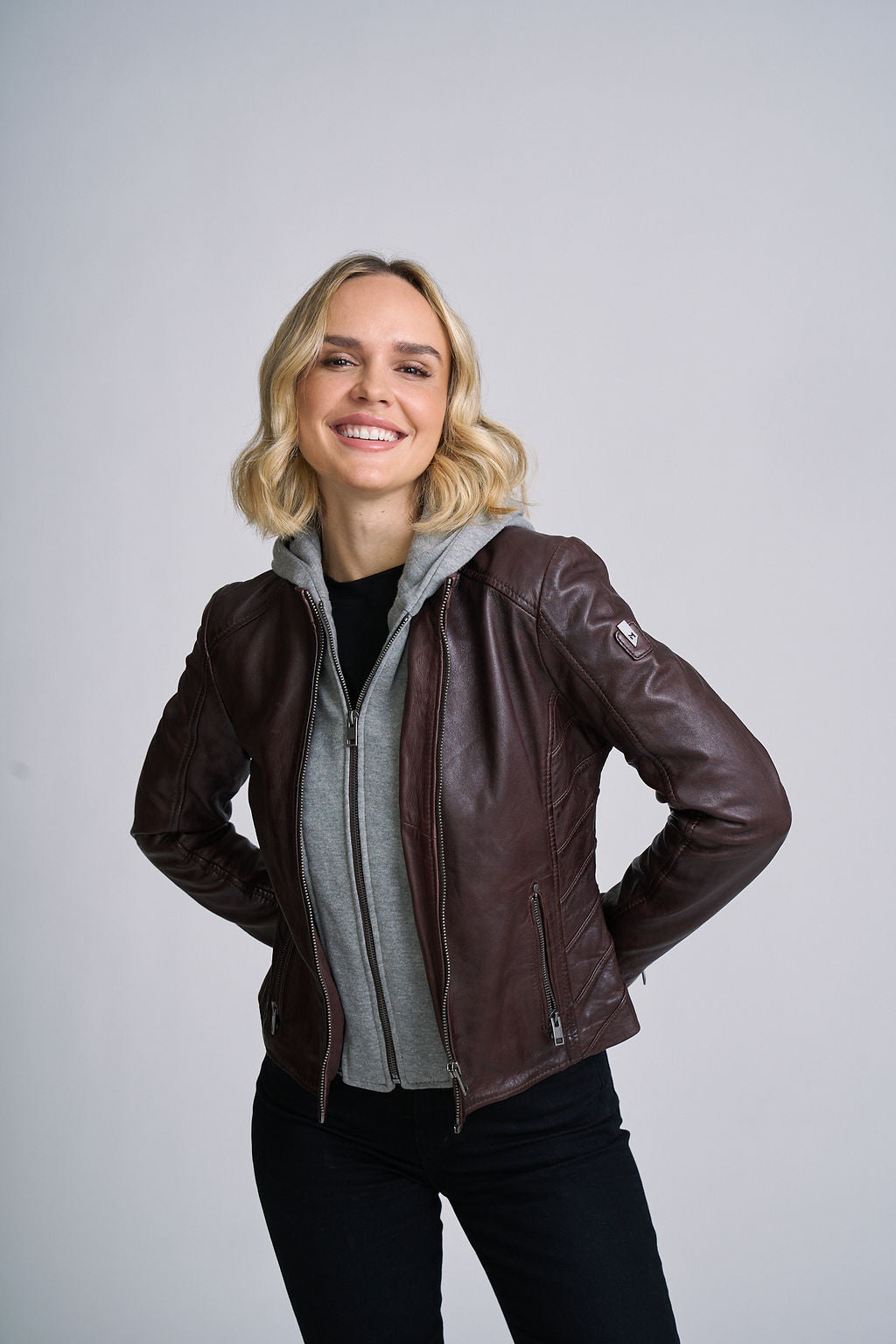 Alva RF Leather Jacket