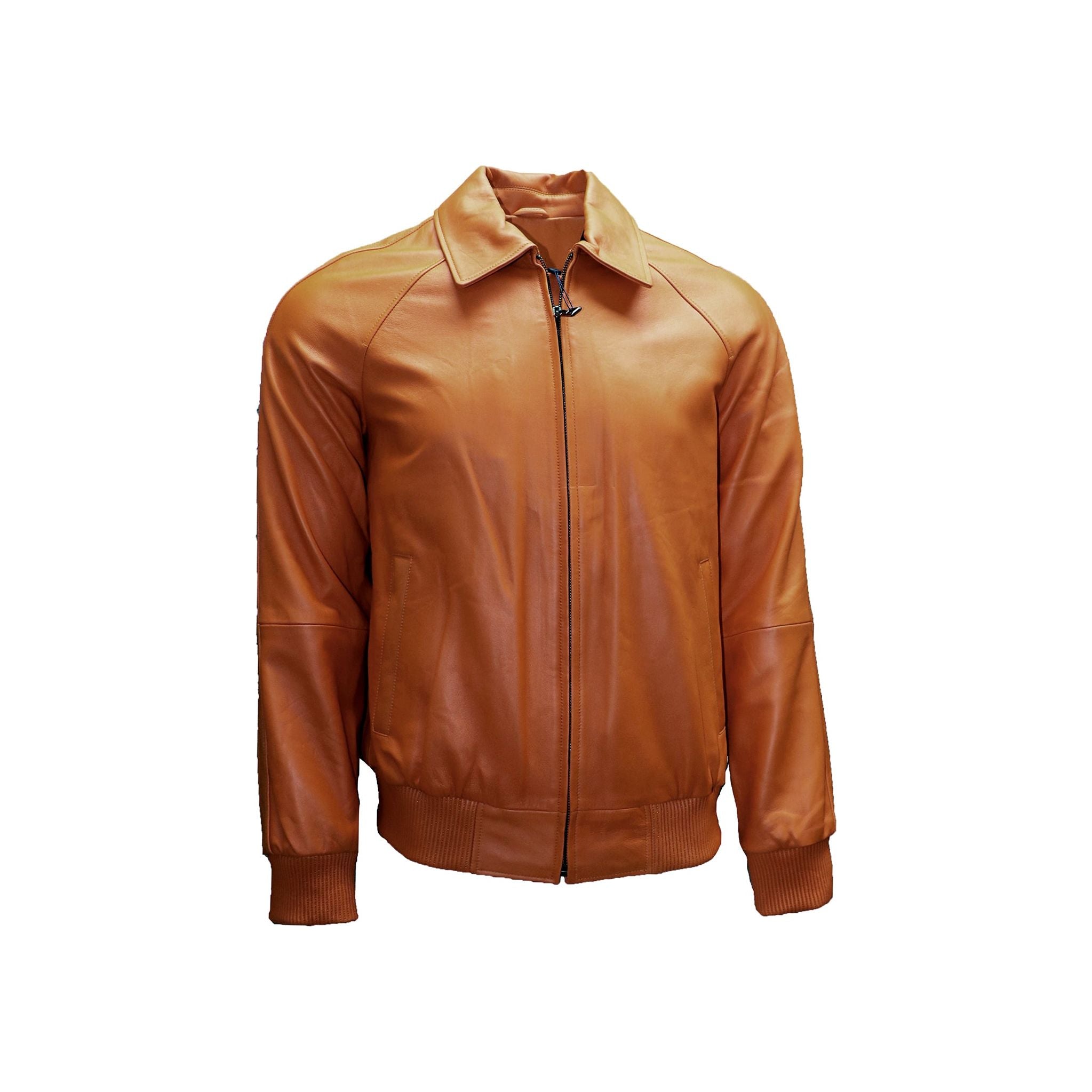 Barya New York Men's Smooth Lightweight Lambskin leather Jacket