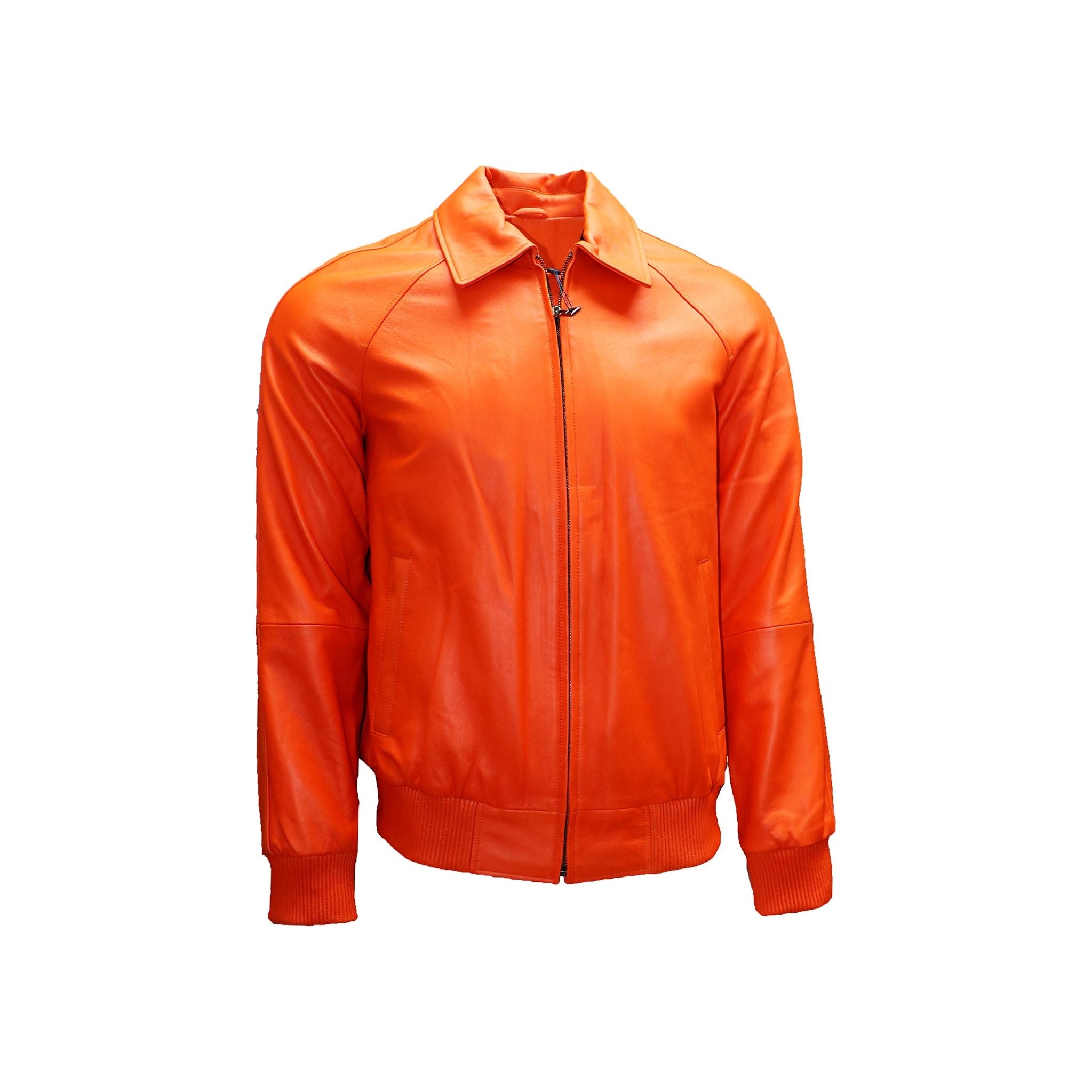 Barya New York Men's Smooth Lightweight Lambskin leather Jacket