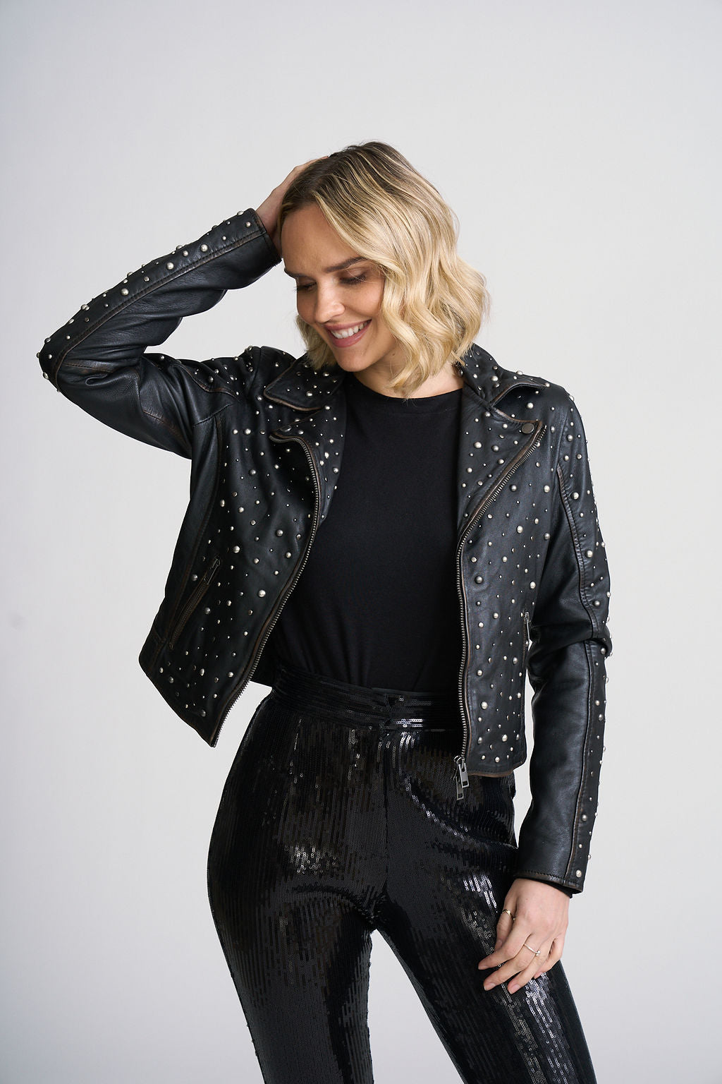 Roxanne RF Leather Jacket