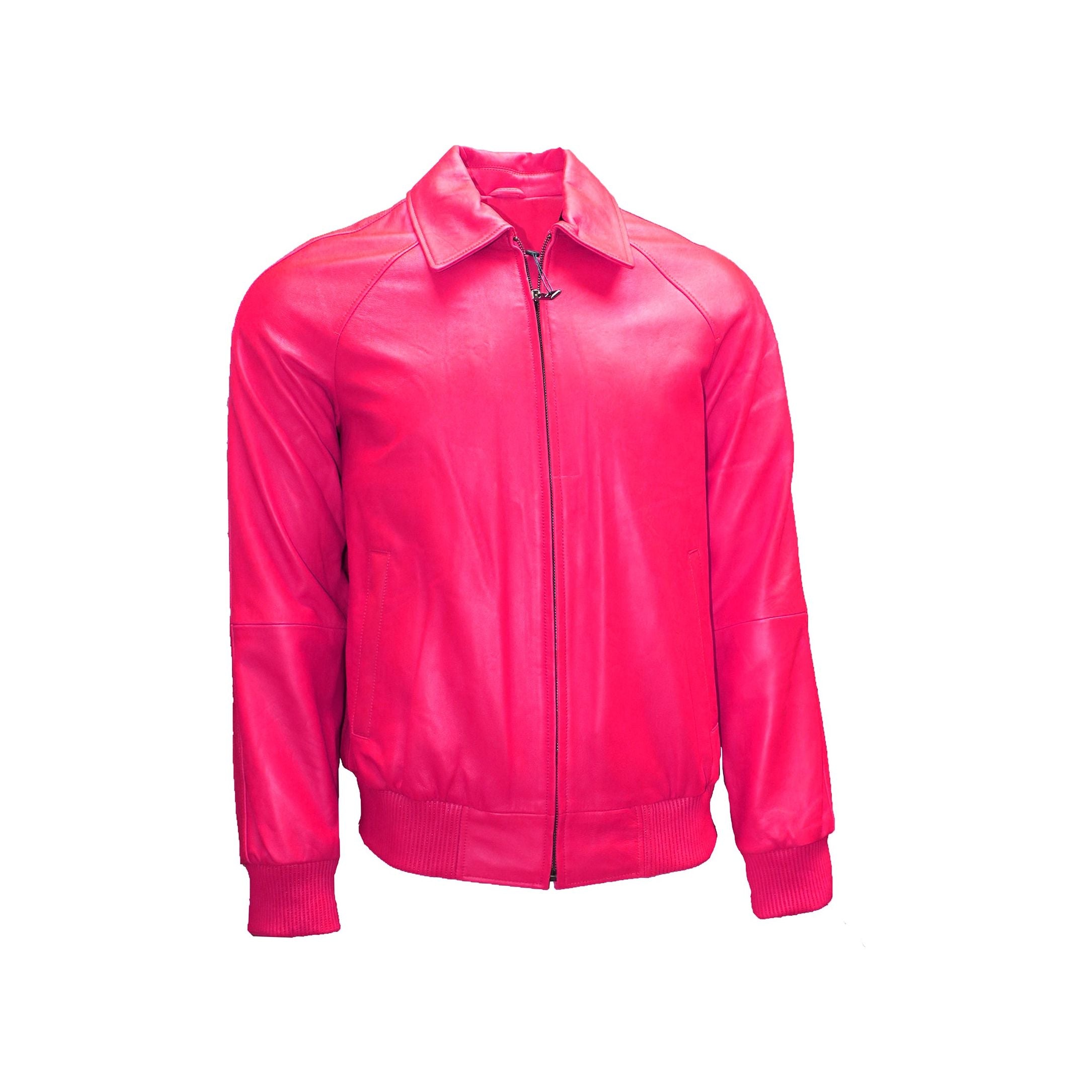 Barya New York Men's Smooth Lightweight Lambskin leather Jacket