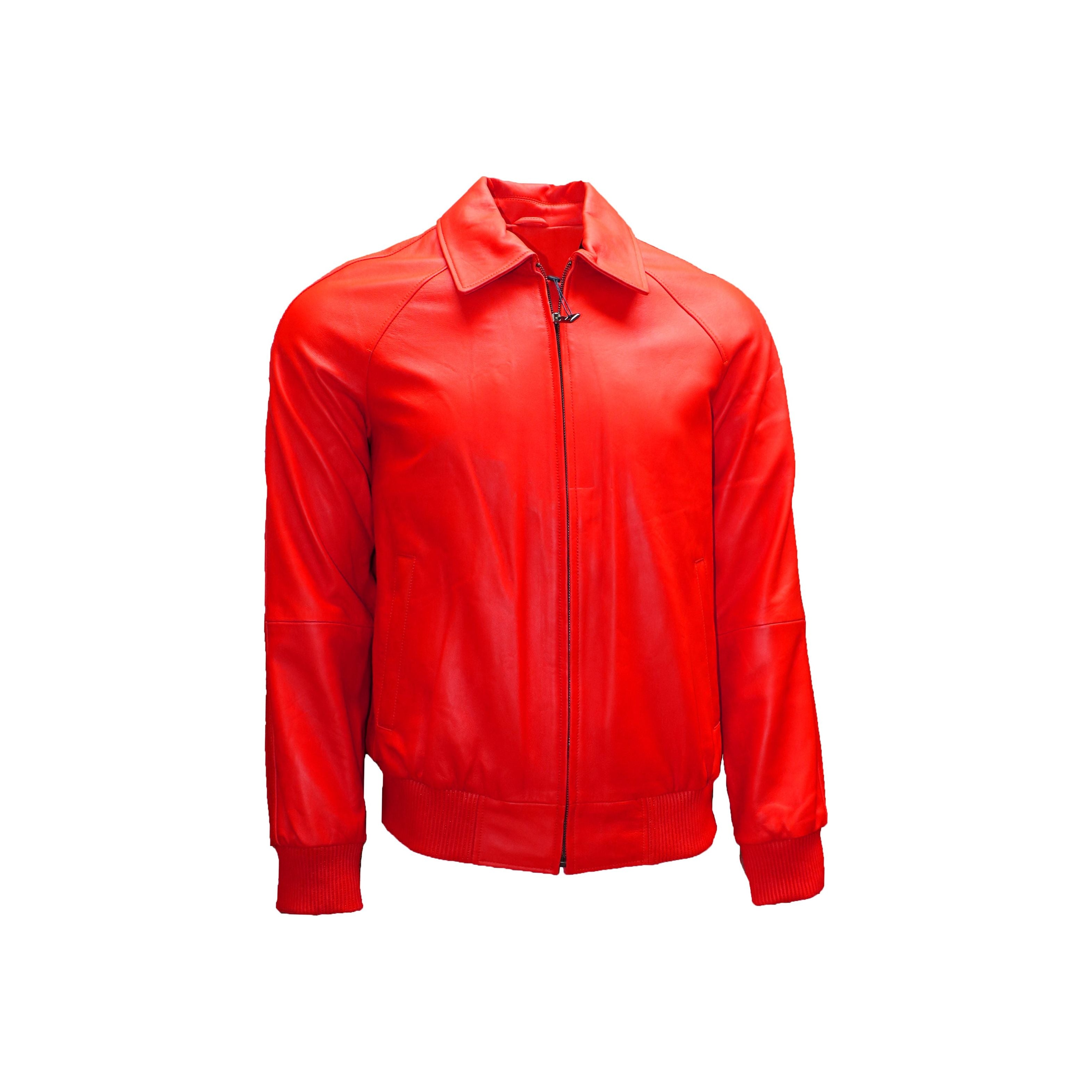 Barya New York Men's Smooth Lightweight Lambskin leather Jacket