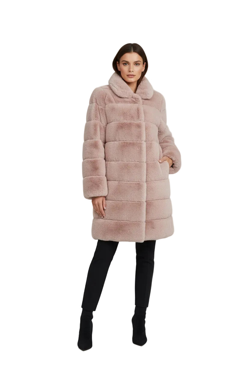 faux fur bcbgmaxazria fur coat