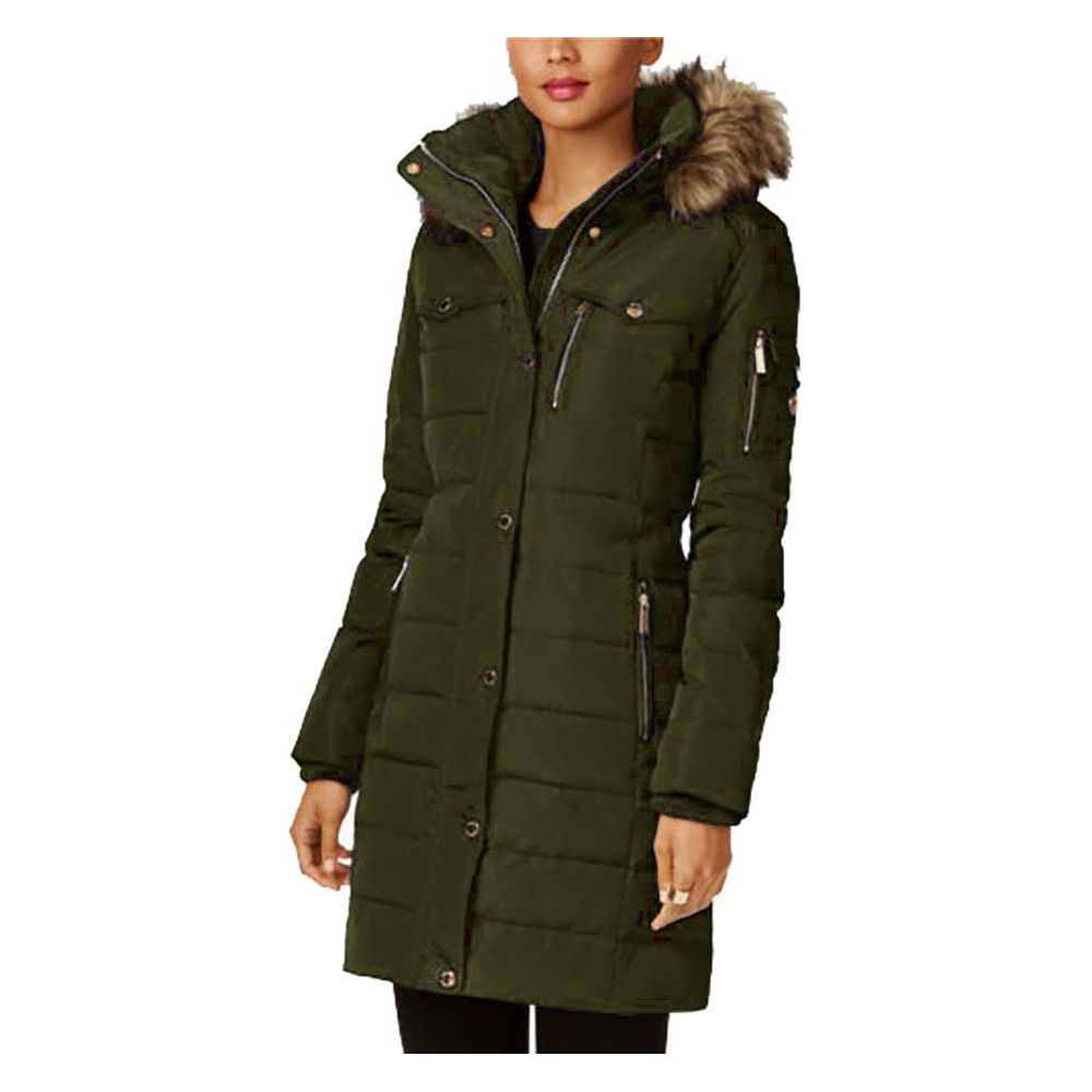 MICHAEL Michael Kors Women's Puffer Winter Coat with Zip Out Hood