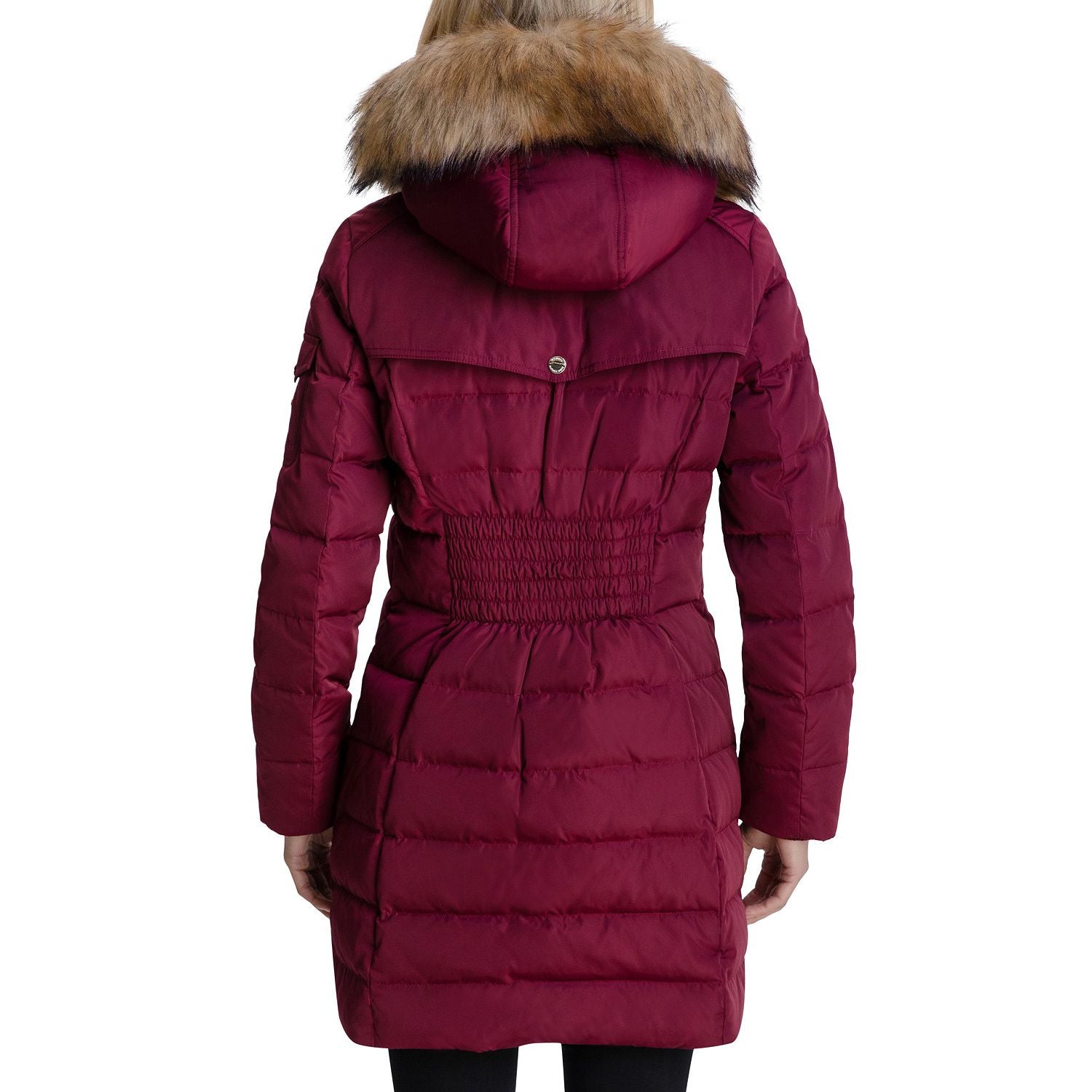 MICHAEL Michael Kors Women's Hooded Winter Coat with Zipper Pockets