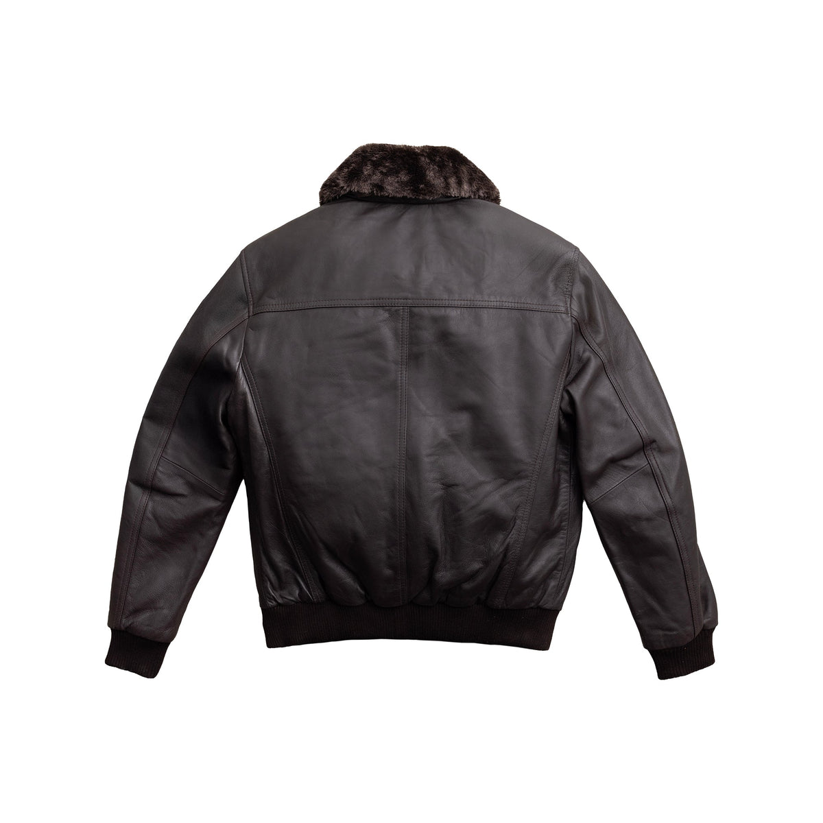 Nicola Men's Sheepskin with Fur Collar Jacket