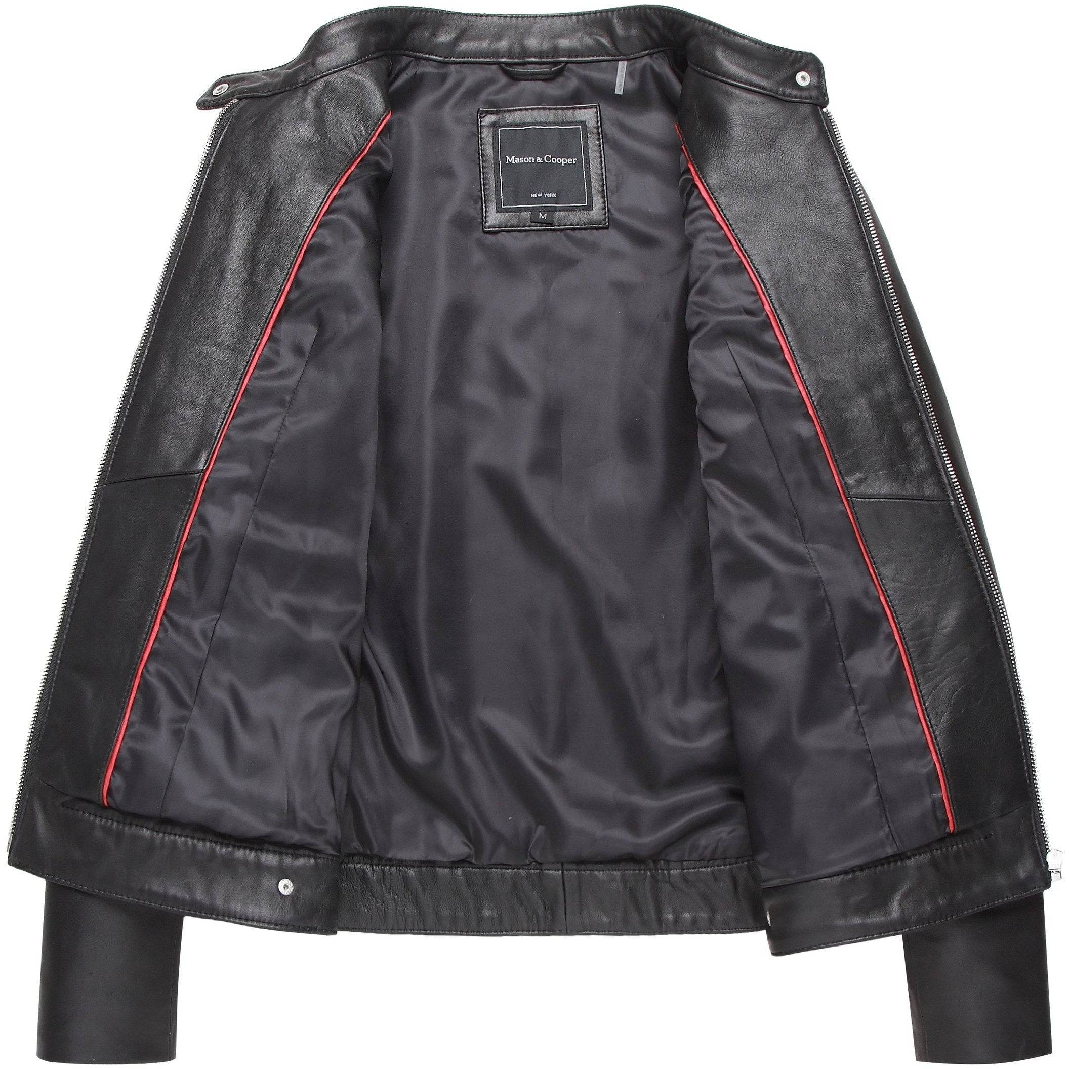 Mason & Cooper Women's Moto Leather Jacket - Zooloo Leather