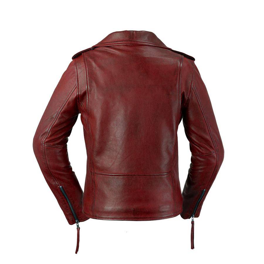 Whet Blu Women's Rockstar Moto Leather Jacket - Zooloo Leather
