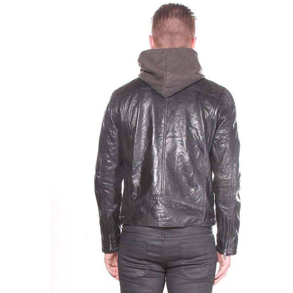 Mauritius Men's Biko Moto Leather Jacket - Zooloo Leather