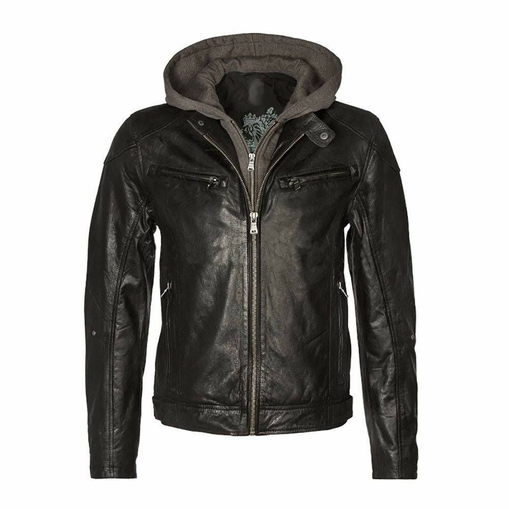 Mauritius Men's Biko Moto Leather Jacket - Zooloo Leather