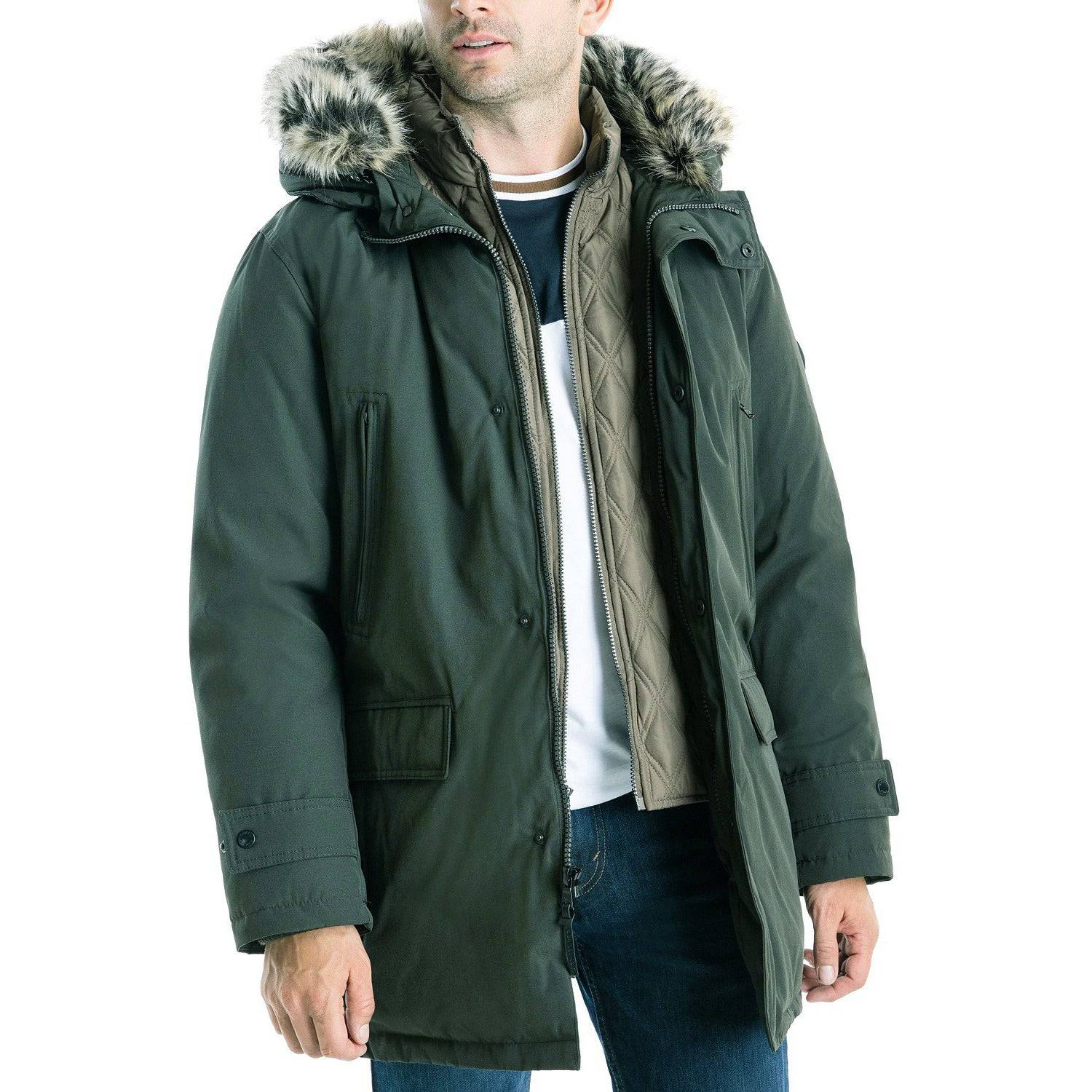 Michael Kors Men's Snorkel Parka Coat - Zooloo Leather
