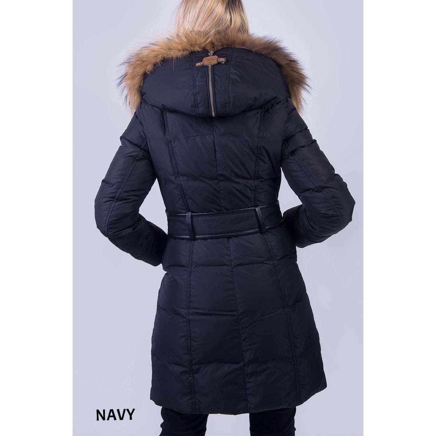 TOWMY BY SNOWIMAGE Down Coat with Real Fur - Zooloo Leather