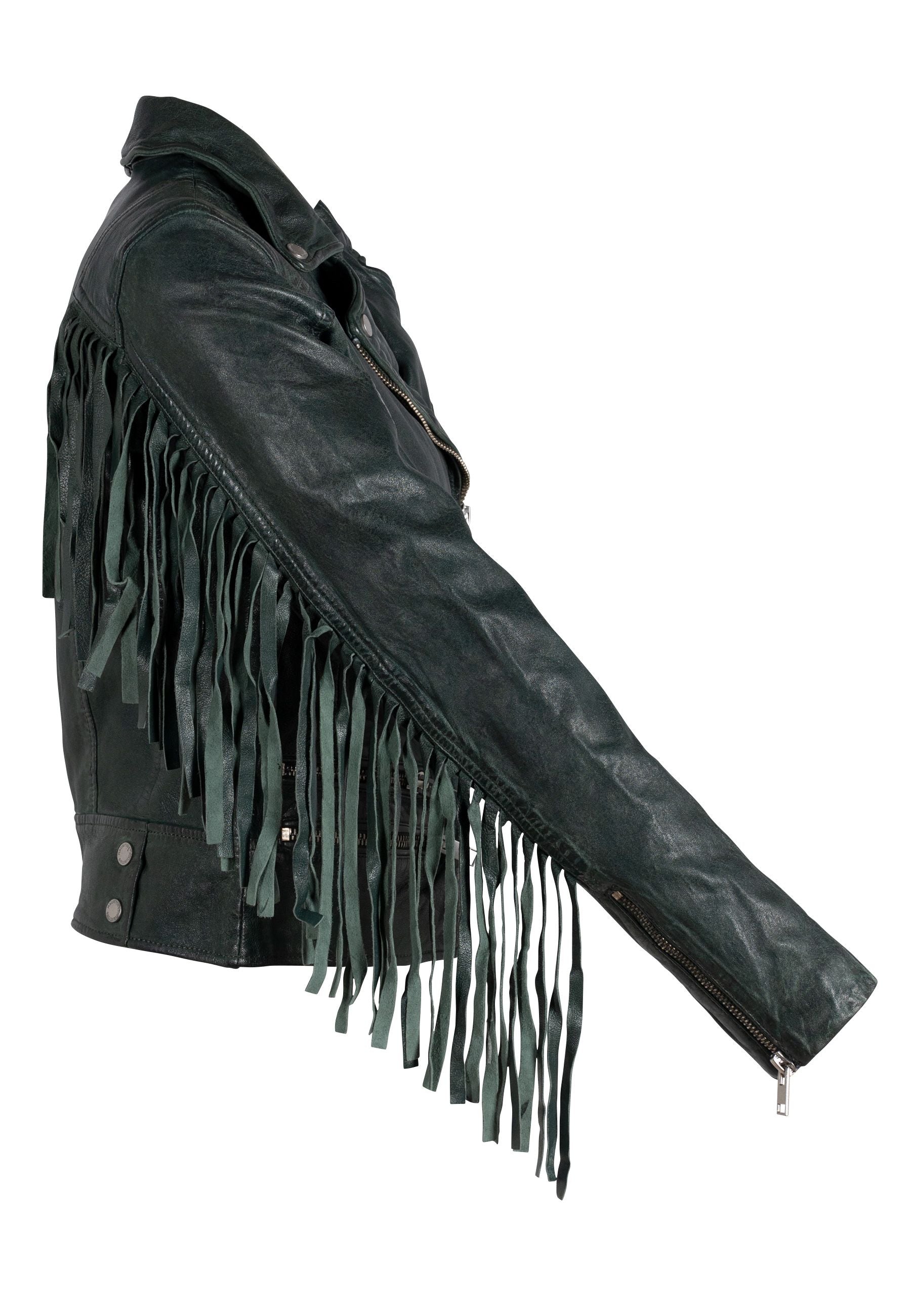 Zoe RF Leather Jacket