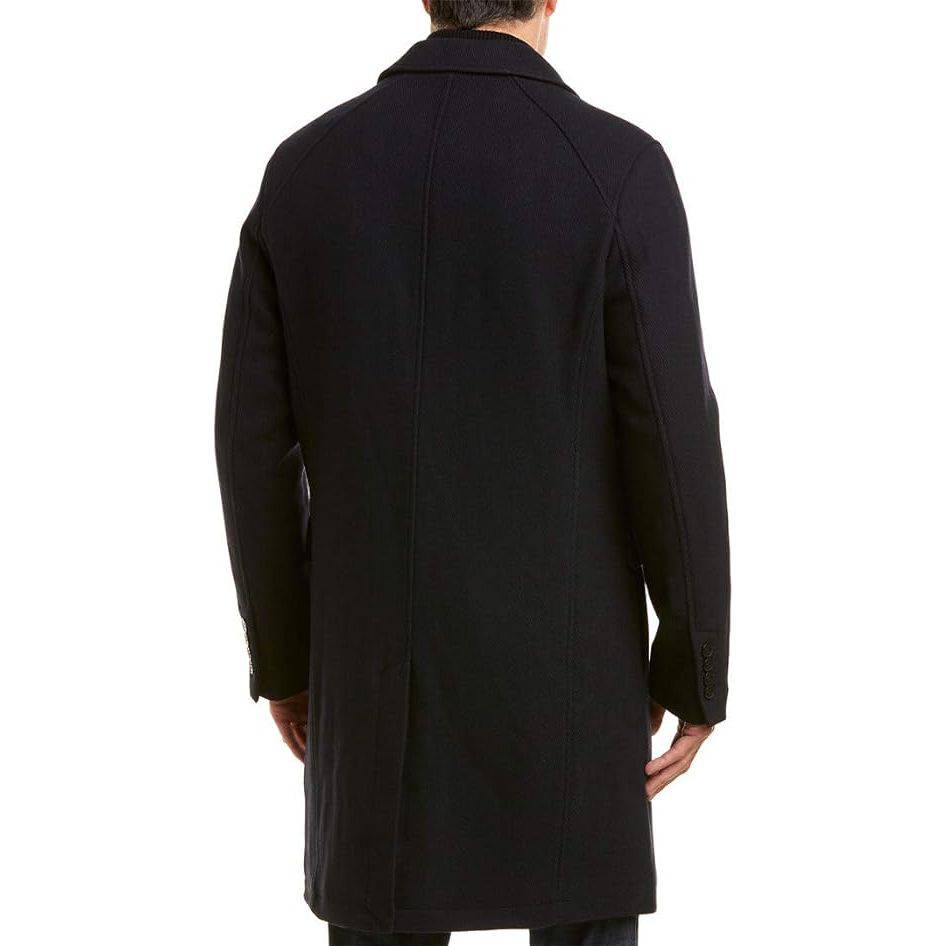 Cole Haan Signature Men's Classic Wool Twill Topper Coat - Zooloo Leather