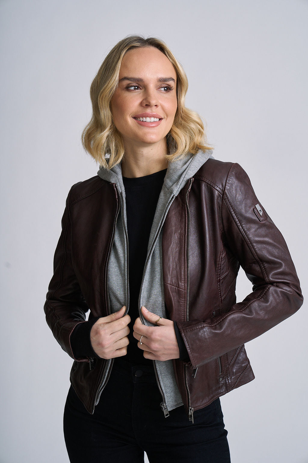 Alva RF Leather Jacket