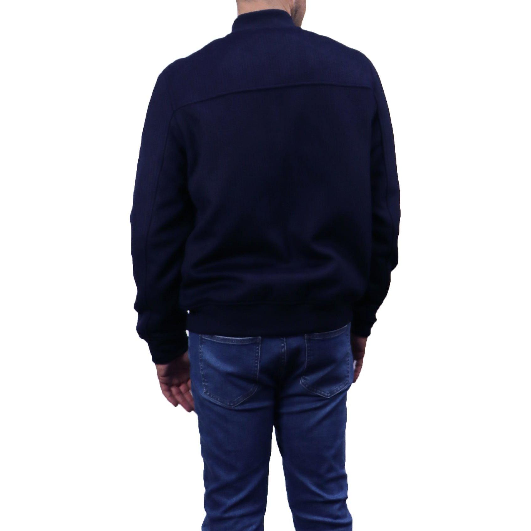 Cole Haan Men's Wool Bomber Jacket - Zooloo Leather