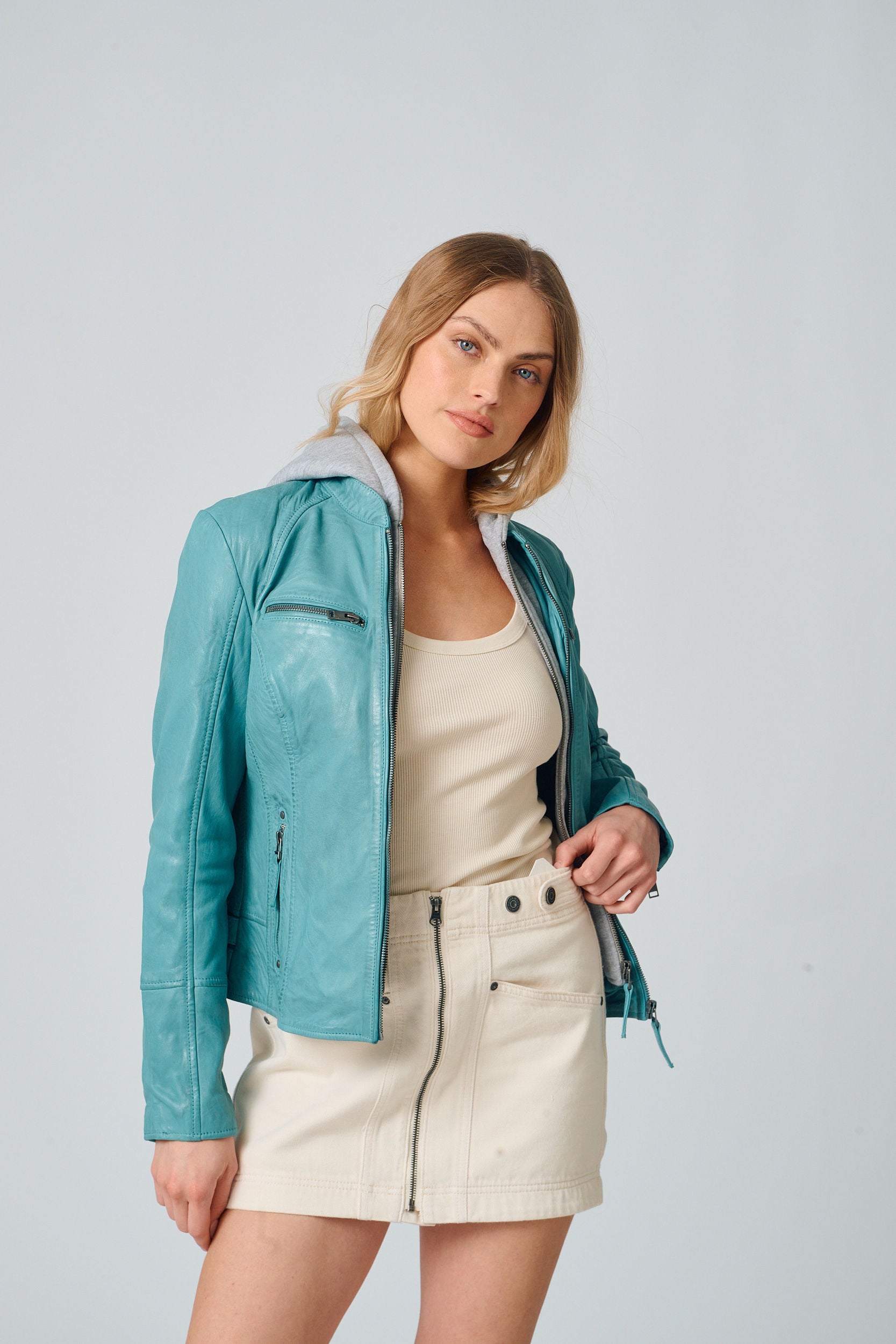 Nola RF Leather Jacket