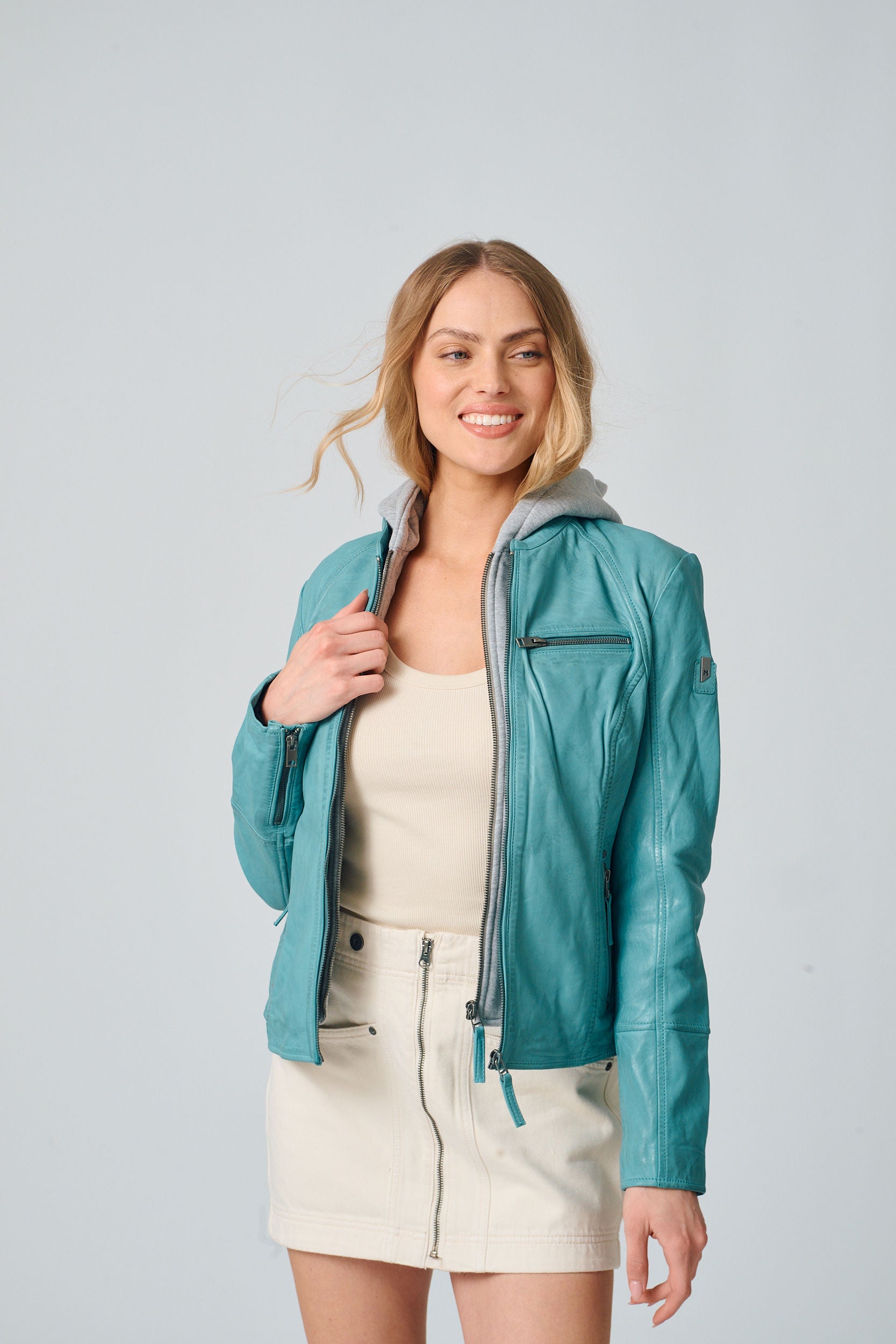 Nola RF Leather Jacket