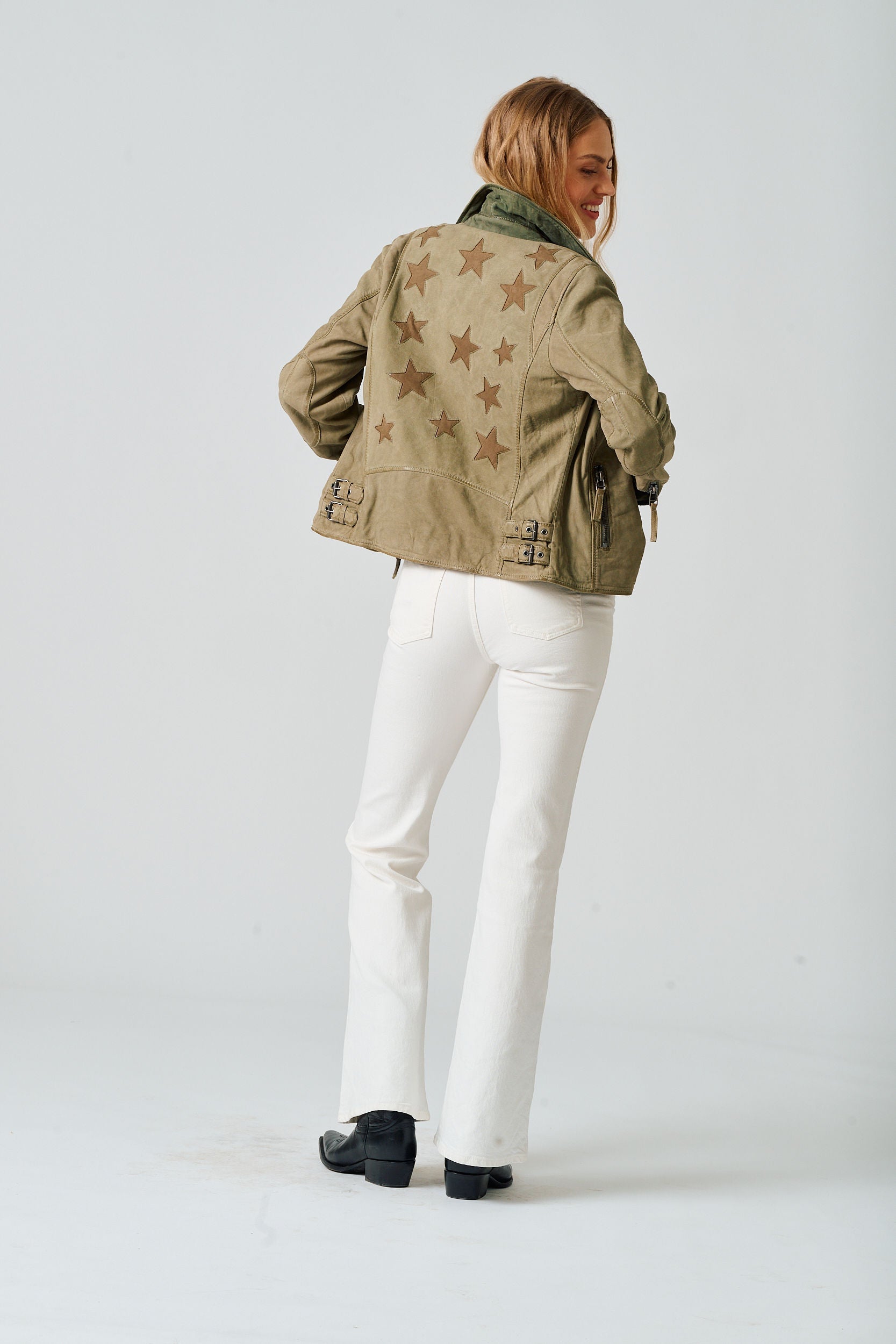 Mauritius Women's Misty RF Leather Jacket