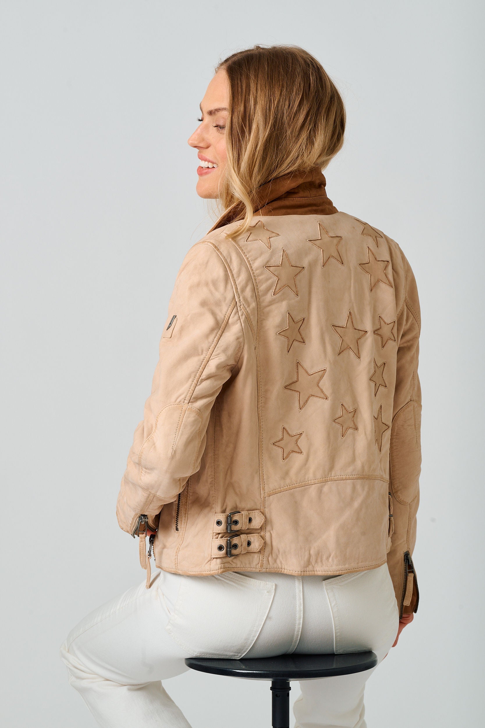 Mauritius Women's Misty RF Leather Jacket
