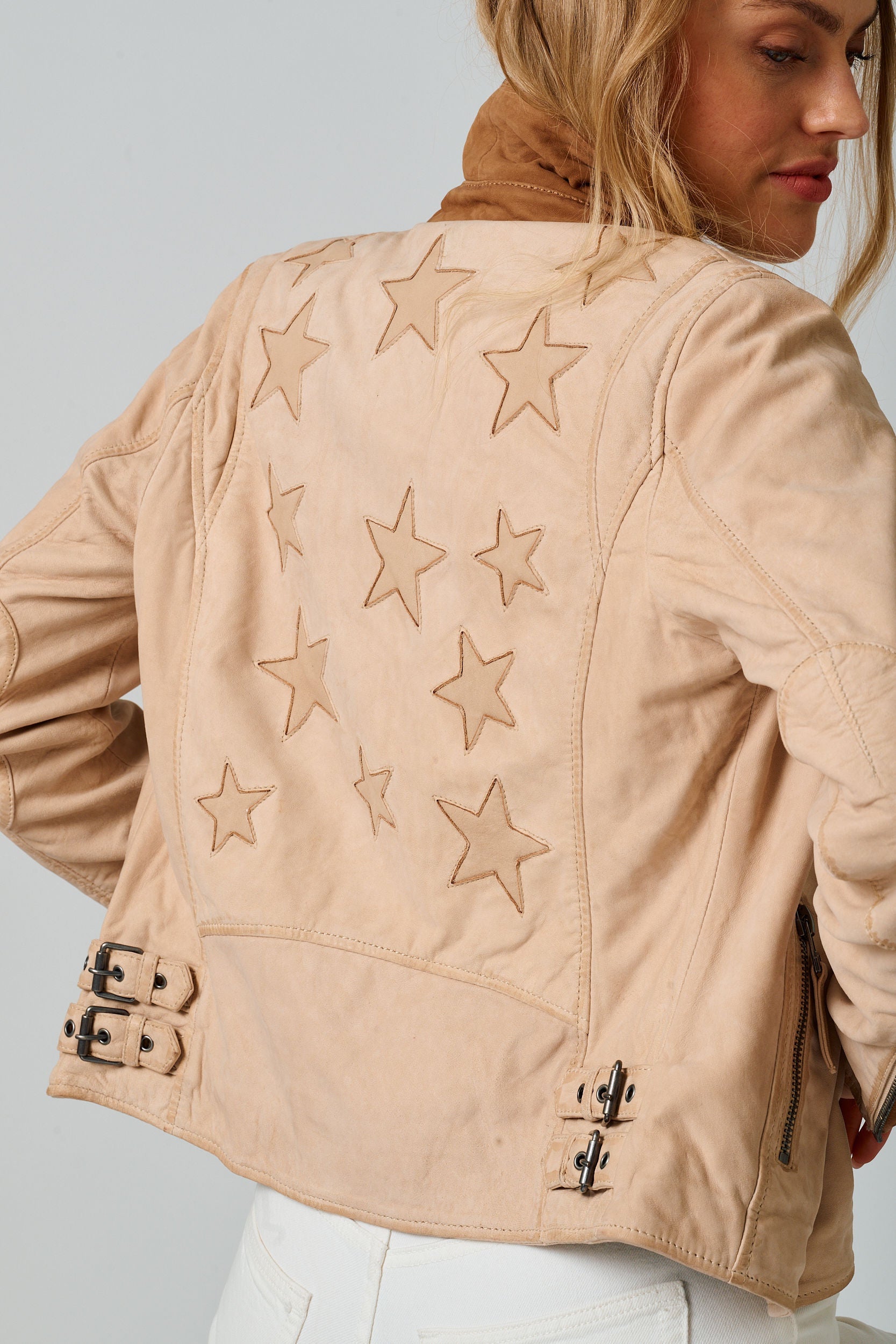 Mauritius Women's Misty RF Leather Jacket