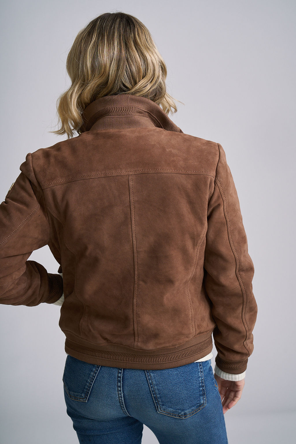 Mauritius Women's Suede Darija CF Leather Jacket