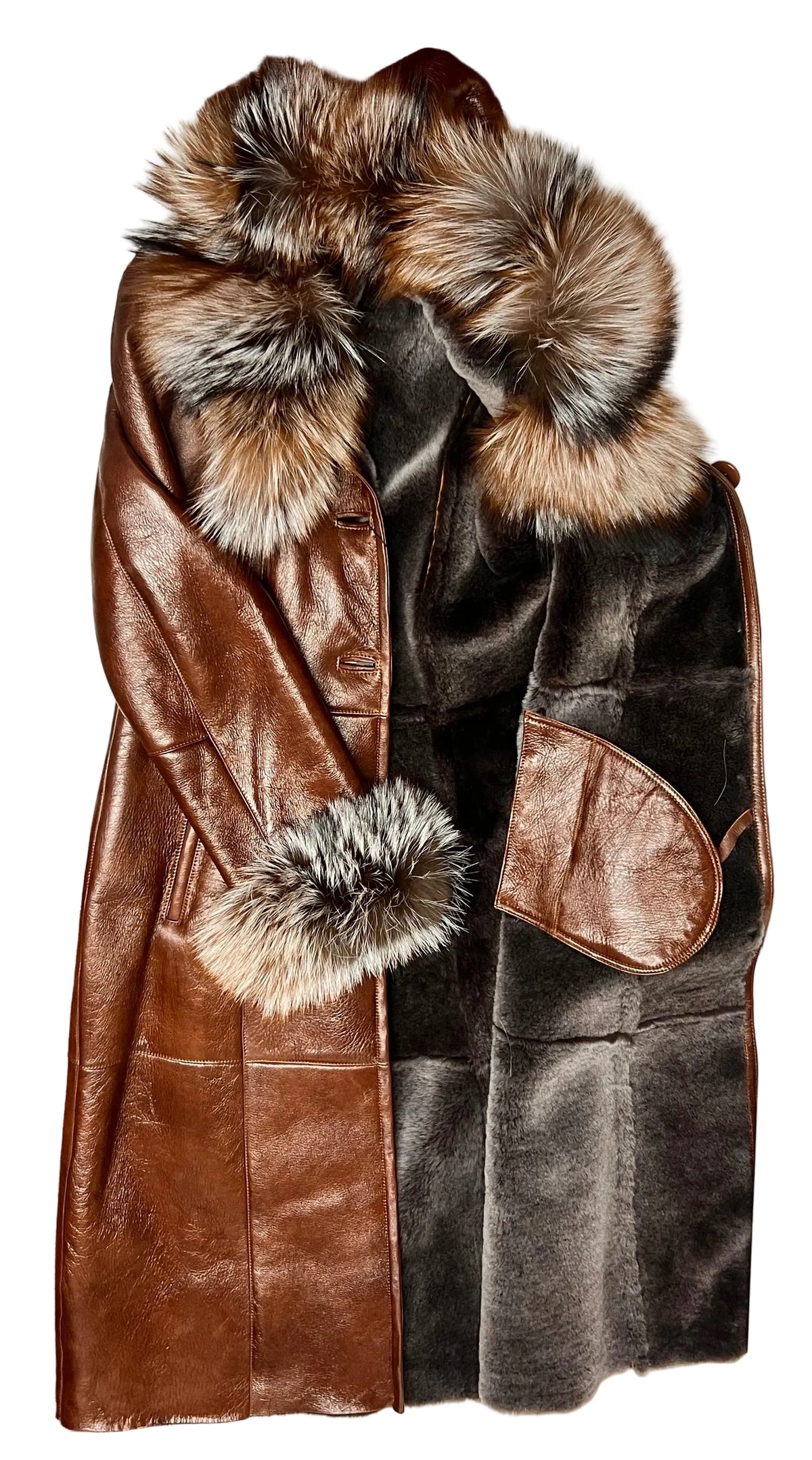 long sheepskin shearling