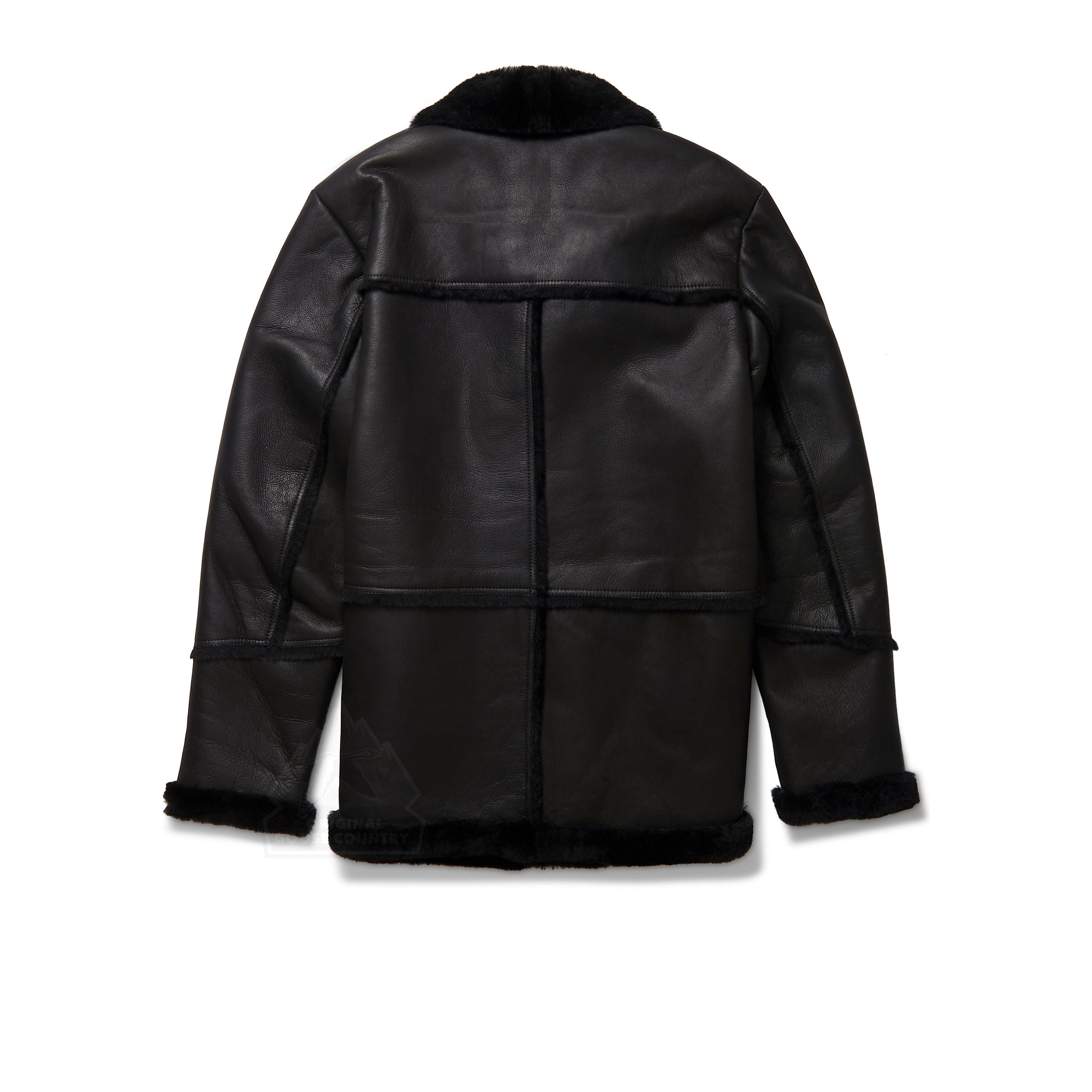 Original Country Goose Men's Marlboro Sheepskin Shearling Coat - Zooloo Leather