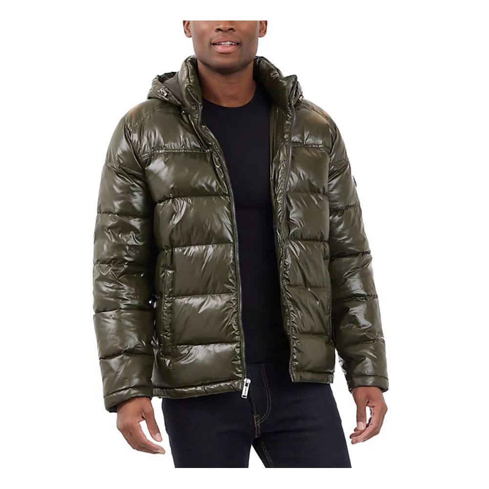 Michael Kors Men's Puffer Jacket with Hood