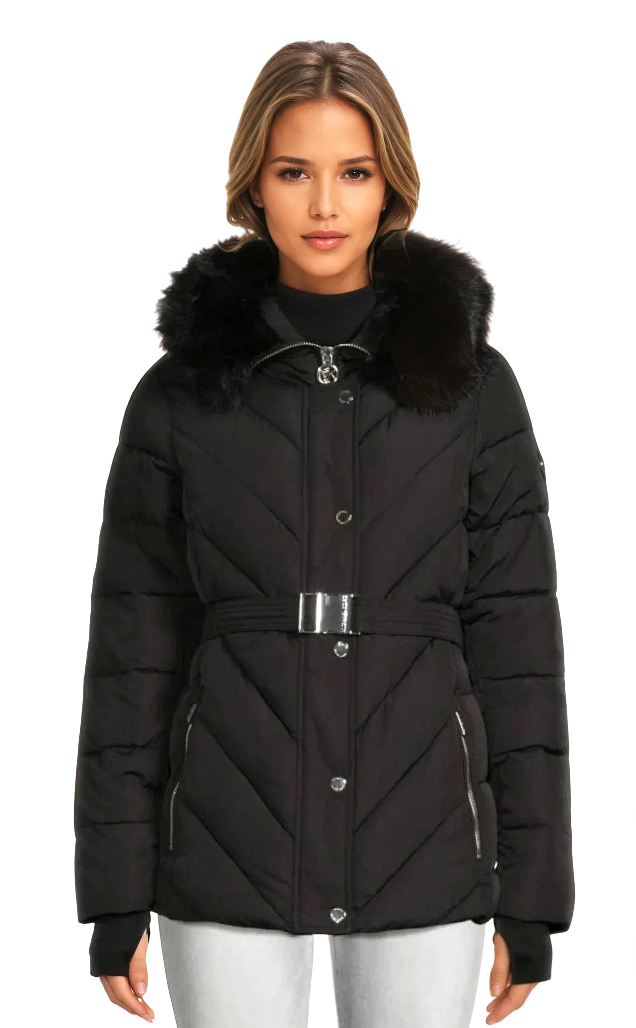 MICHAEL Michael Kors Women's Puffer Down Jacket