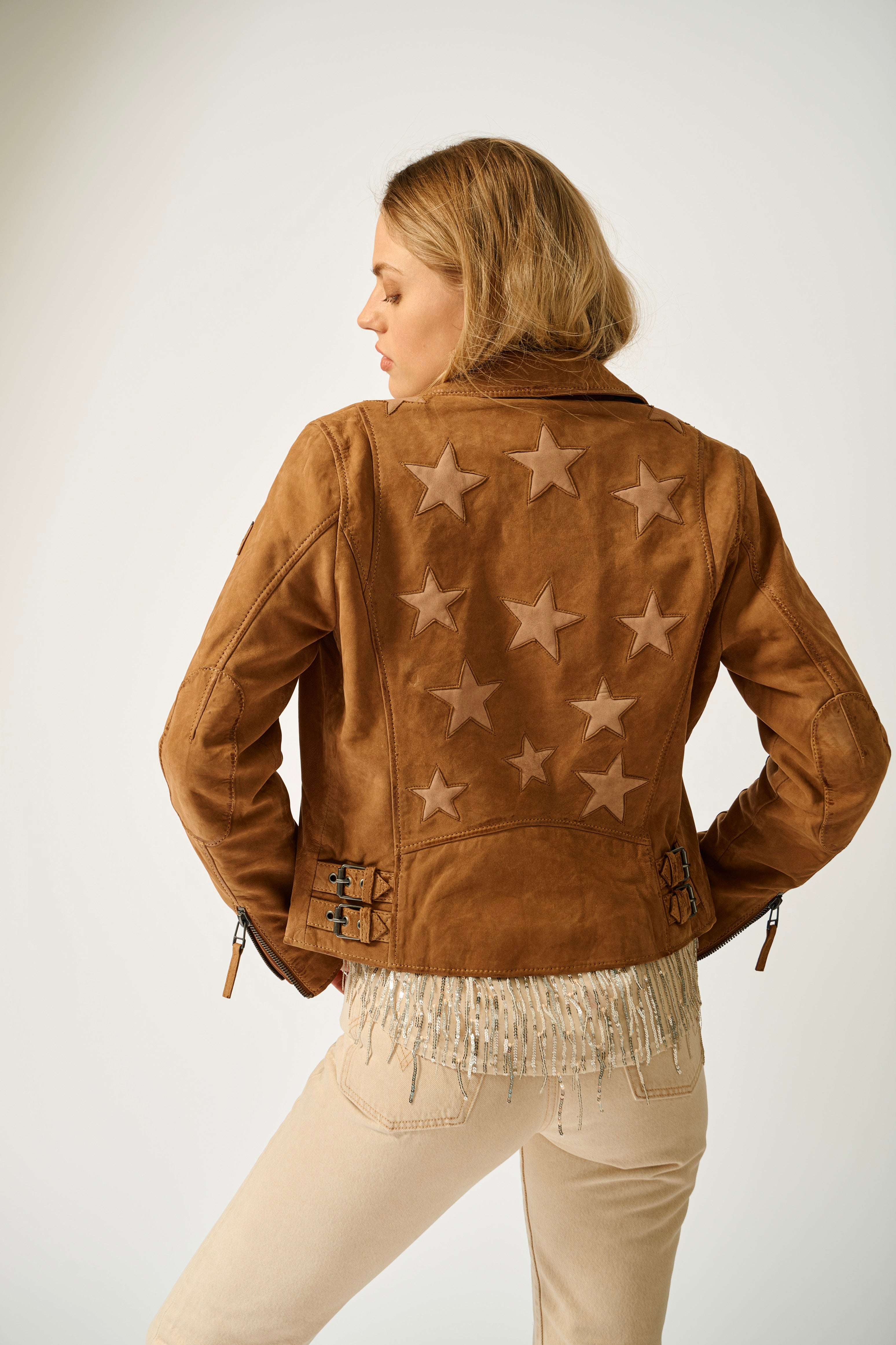 Mauritius Women's Misty RF Leather Jacket