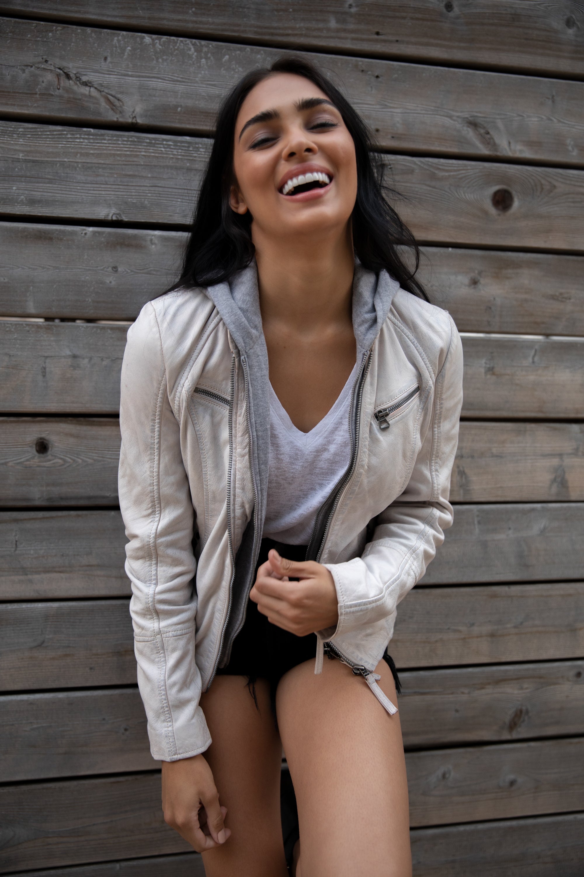 Nola RF Leather Jacket