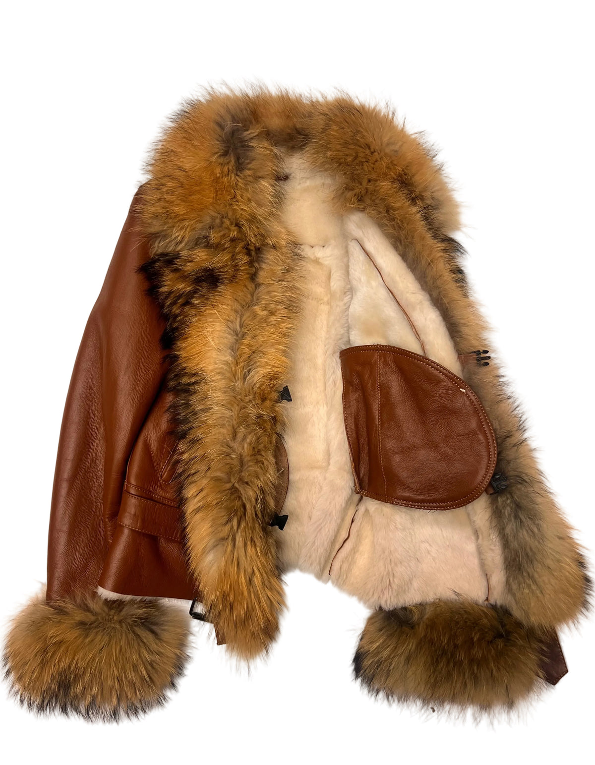 DODICI Women's Vanessa Sheepskin Shearling Jacket