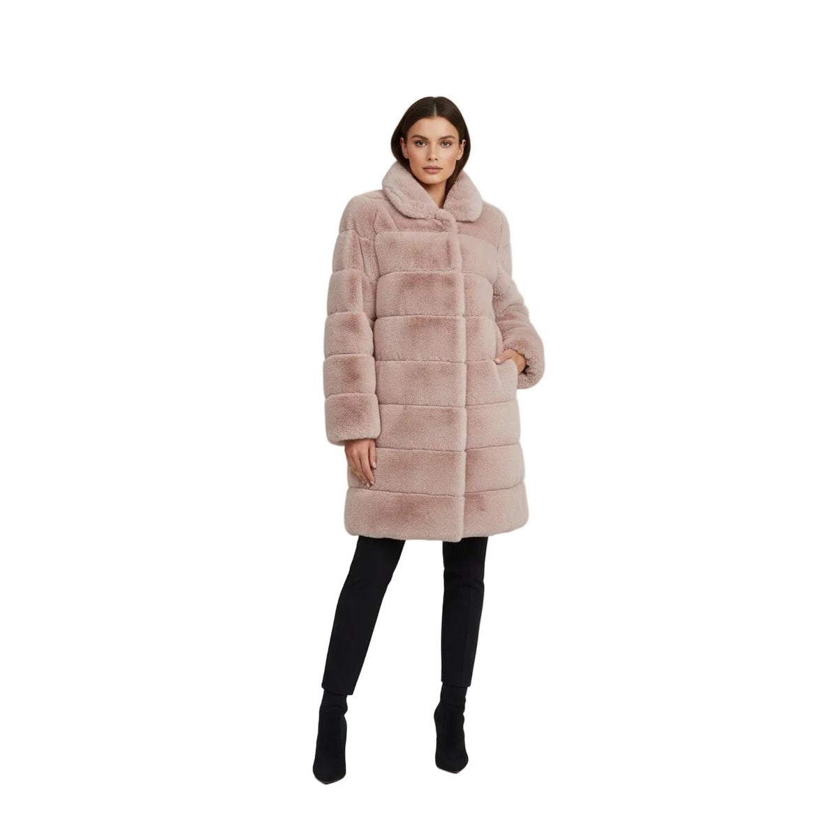 faux fur bcbgmaxazria fur coat