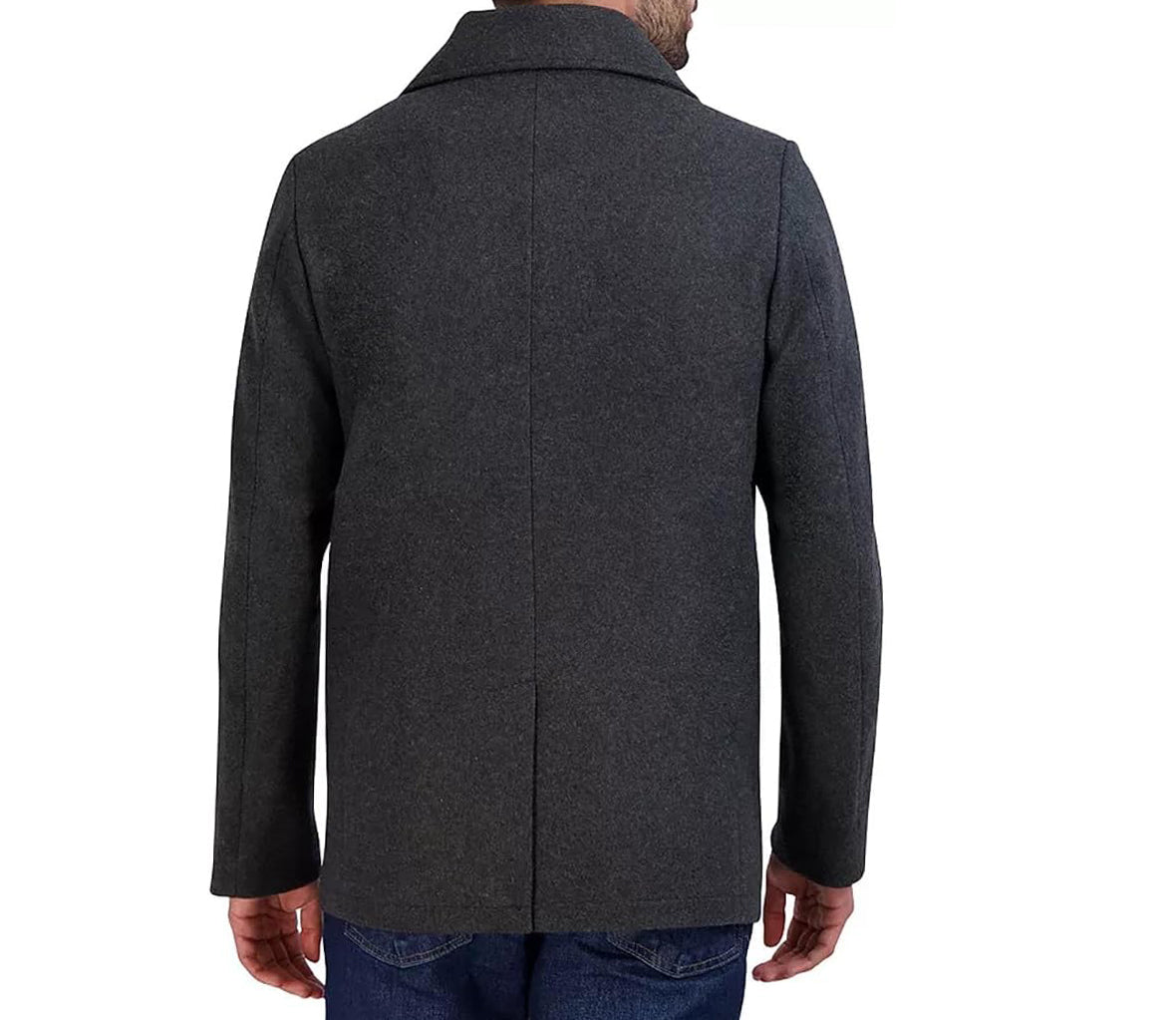 Cole Haan Men's Peacoat Wool Jacket