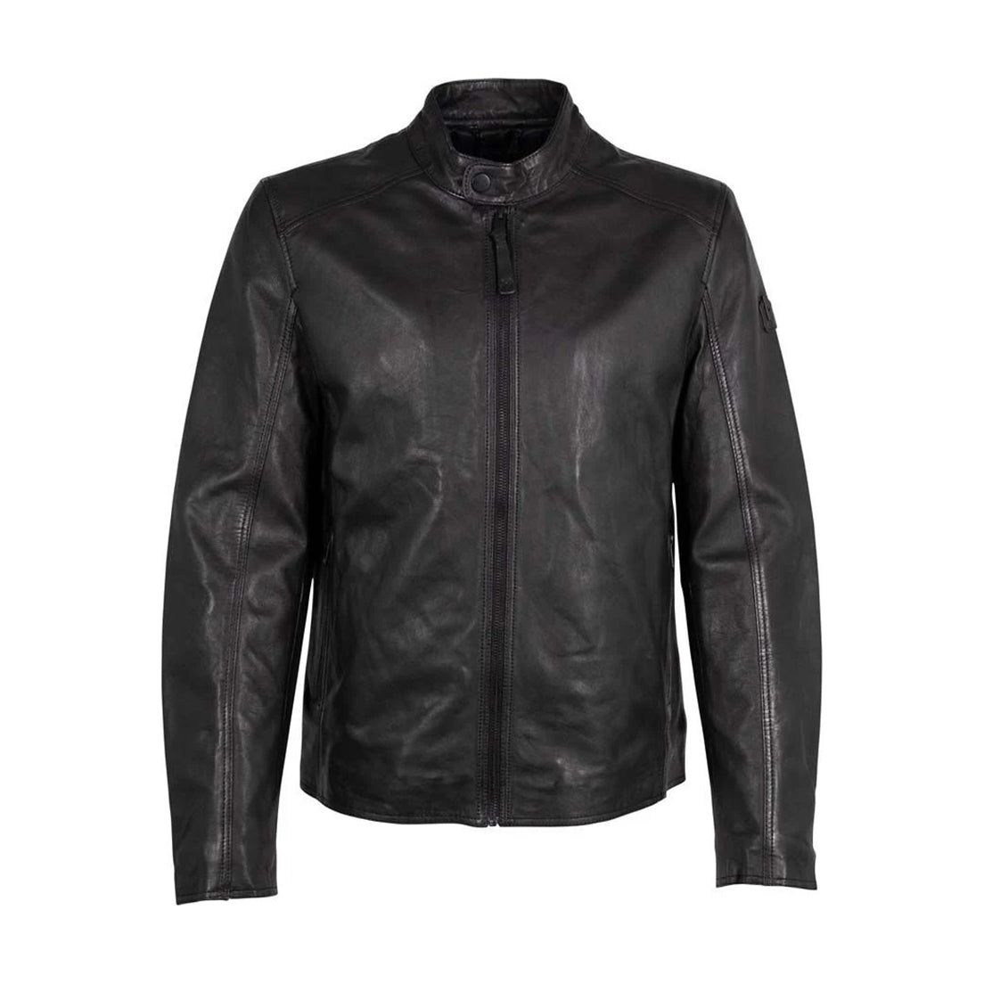 Mauritius Men's Kovin Moto Genuine Leather Jacket