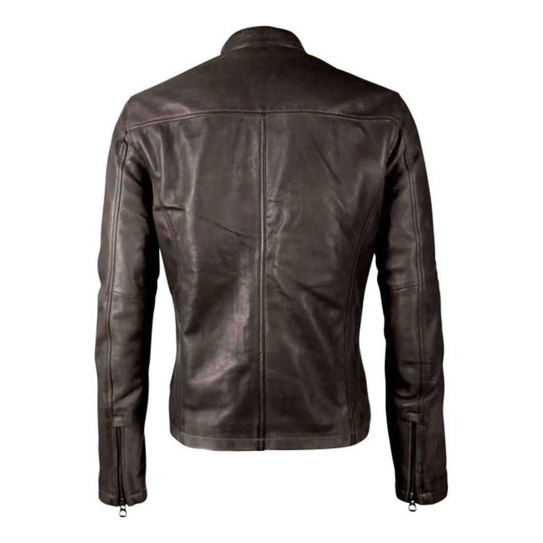 Mauritius Men's Jon Moto Genuine Leather Jacket