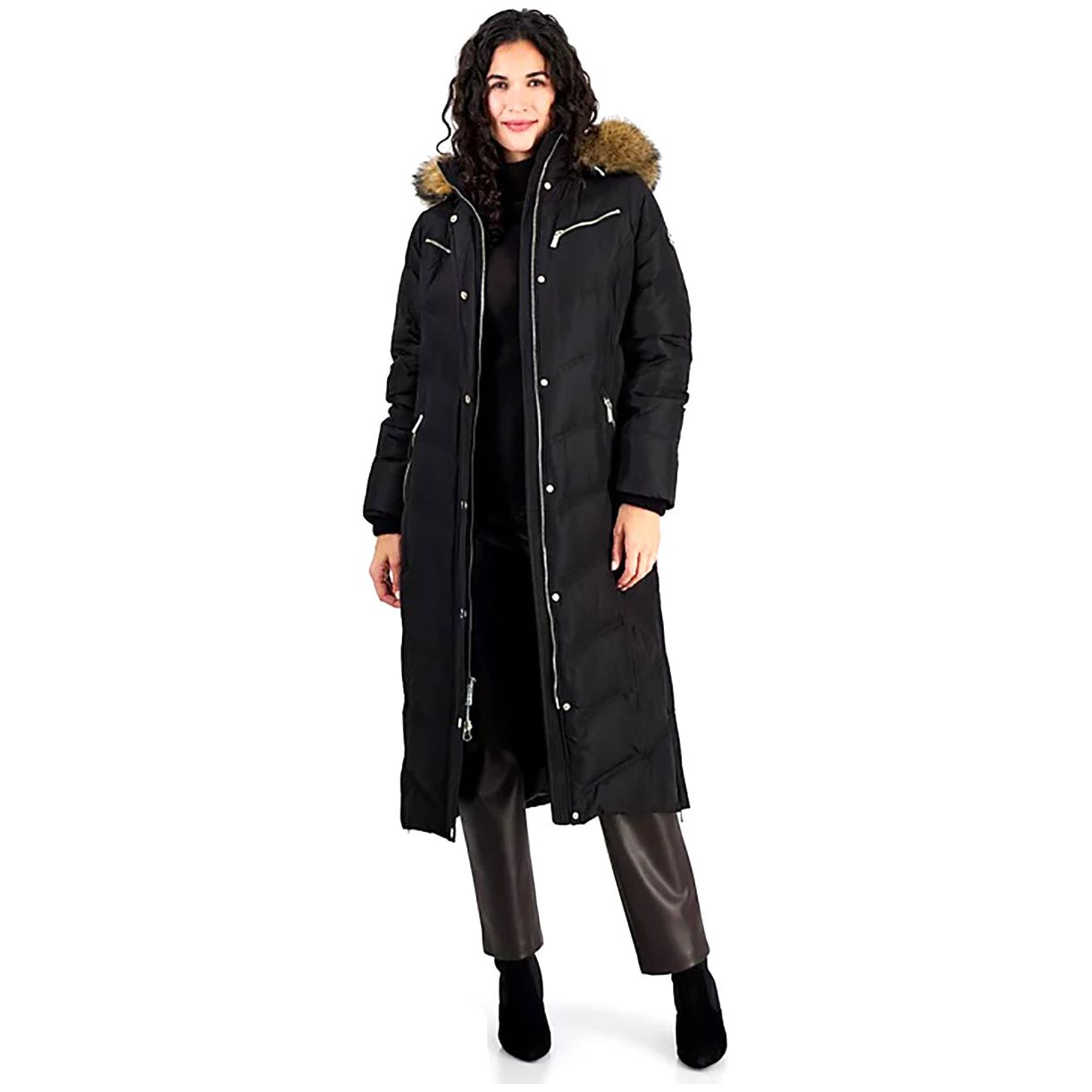 MICHAEL Michael Kors Women's Maxi Down Winter Coat