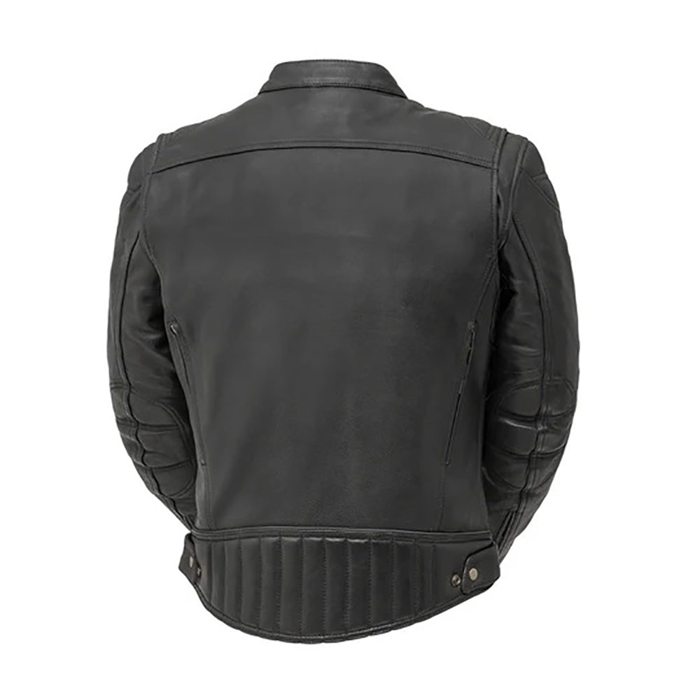 First Manufacturing Men's Top Performer Moto Leather Jacket