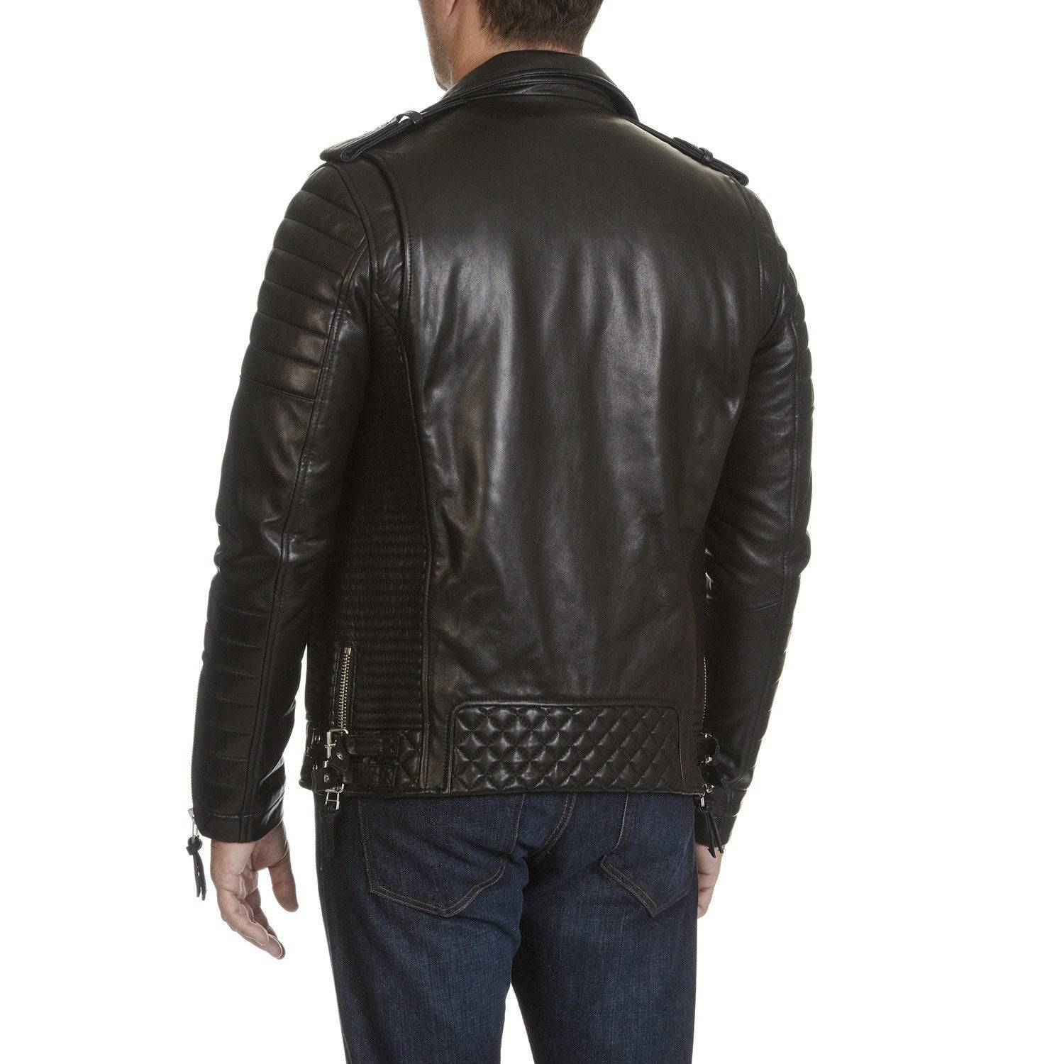 Mason & Cooper Men's Moto Leather Jacket - Zooloo Leather
