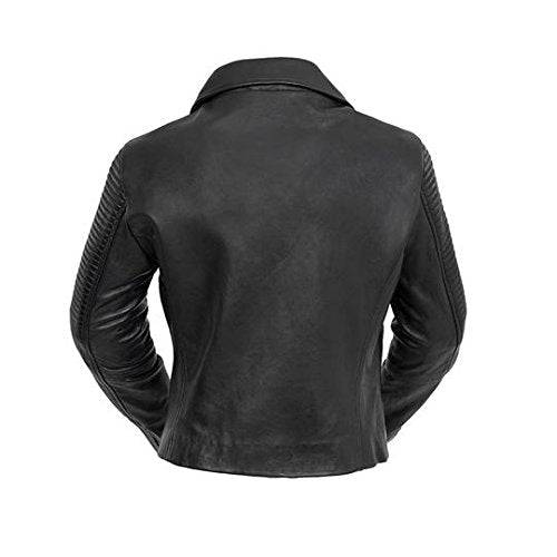 Whet Blu Women's Moto Leather Jacket - Zooloo Leather